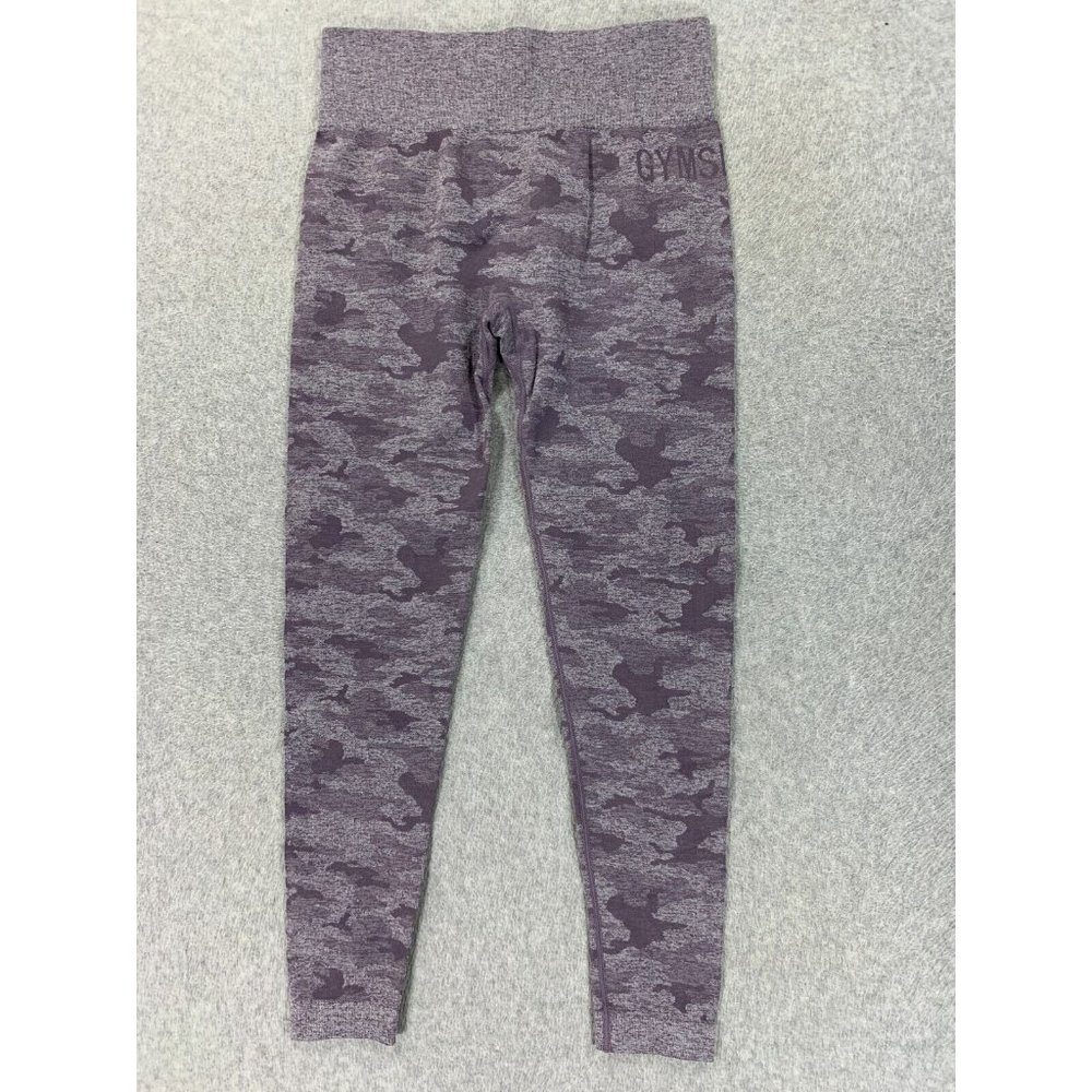 GymShark Compression Full Length Running Training Tights (Women's Medium) Purple